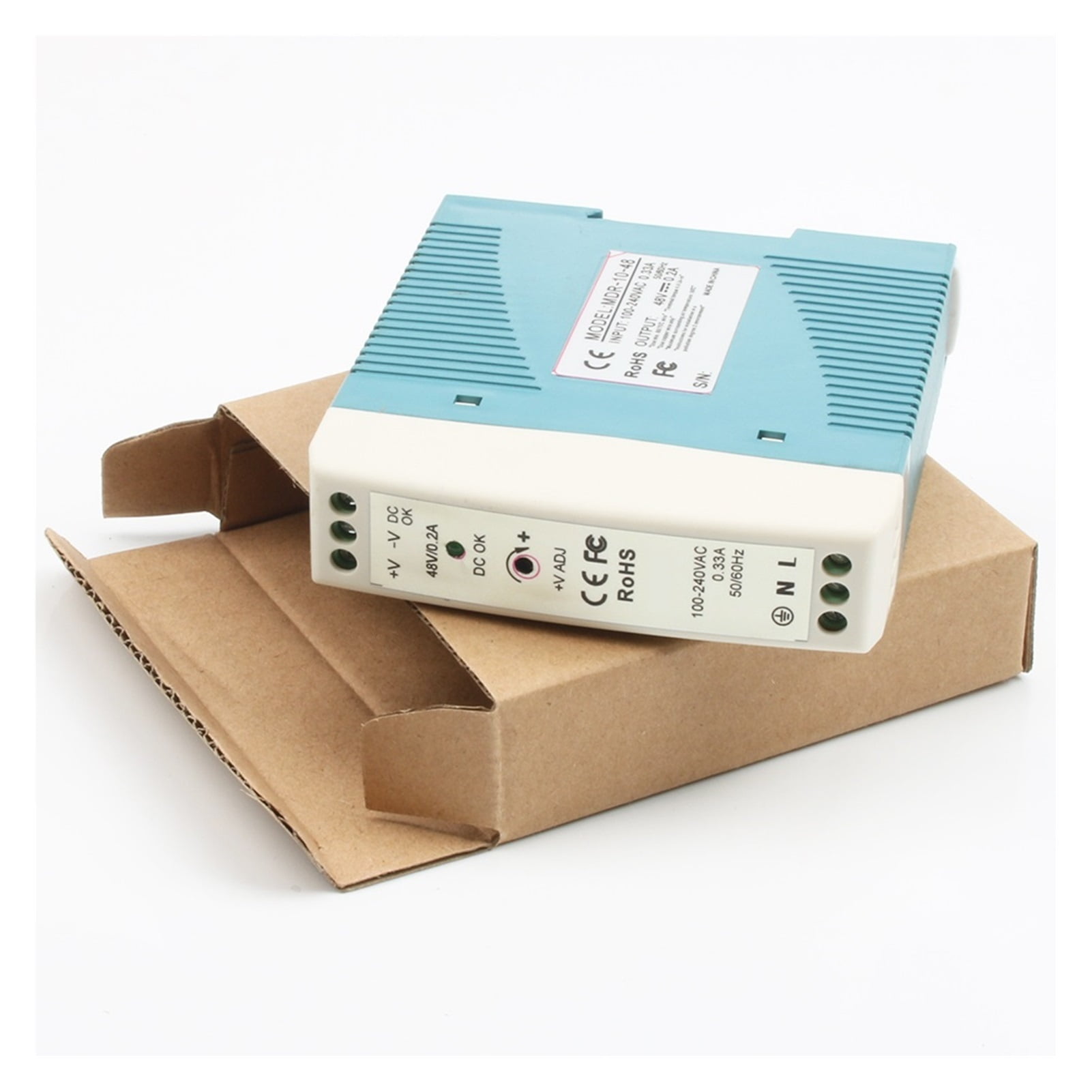 12V 5V 15V 24V 36V 48V 10W Din Rail Power Supply Ac-dc Driver AC/DC Wide Constant Voltage LED Strip ,Stable Input & Output