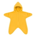 thumbnail image 5 of GiLiling Baby Starfish Onesie Halloween Zipper Hooded Star Suit Newborn Outfit Cute Dress-Up Outfit for Christmas Festival and Baby Party Dressing‑up (Yellow, 9-12 Months), 5 of 5