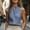 Blue, variant on Dianli Gifts Tops Tees Women's Summer Tank Top V-Neck Sleeveless Business Casual Blouse Cotton Linen Lightweight Breathable Layering Work Office Everyday Layering Vest Top Blouse