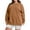 Brown, variant on Women's Plus Size Sweatshirt, Crewneck Fitted Pullover Tops for Womens, Oversize Long Sleeve Sweat Shirts,Pink,Women's XXL