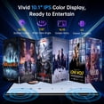 thumbnail image 3 of 10-inch Android Tablet with Case, Unlocked Cellular Tablet with SIM Slot, 10GB RAM 32GB ROM 1TB Expandable, 2.4G/5G WiFi, BT5.0, 8MP Camera,GPS Navigation, Purple, 3 of 8