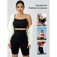 thumbnail image 5 of Athlemo Women's High Waisted Shaper Shorts Tummy Control Thigh Slimmer Butt Lifting, 5 of 6