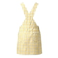 thumbnail image 5 of FYDUU Kids Girls Sleeveless Plaid Overalls Dress with Pocket Adjustable Strap Suspender Dresses Casual Knee-Length Fall Clothes 10-11 Years, 5 of 7