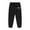 Black, variant on Kids Jogger Pants | Athletic Sport Pants with Stretch | Boys Girls Sweat Pants| 2-13 Years Comfortable Sweatpants | Elastic Waist for Running Yoga(Pink,2-3Years)