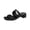 Black, variant on Clearence Women’s Stirrup Strap Square-Toe Heeled Slides Summer Sandals with Thick Non-Slip Sole Arch Support Lightweight Cushioning Outdoor Casual Comfortable Walking Shoes