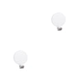 thumbnail image 1 of Toystoory Gancho autoadhesivo Soporte colgante Instalación simple Soportes para ropa Accesorios de baño para el hogar Amplia aplicación Plata Plata 2Conjunto, 1 of 6
