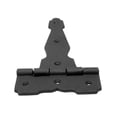 thumbnail image 6 of Renovators Supply T Strap Gate Hinges w/Hardware 6 1/2" Black Rust Resistant Cast Iron Flush Mount Heavy Duty Gate Hinges, 6 of 7