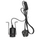 thumbnail image 2 of Portalámparas de calor para reptiles, cerámica, 300W, toma de luz para reptiles de carga para bombilla E27, enchufe británico de 250V, 2 of 5
