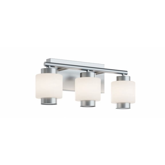 SYDV2107LAJUDSN AFX Sydney - 20W 3 LED Bath Vanity-6.75 Inches Tall and 7 Inches Wide-Satin Nickel Finish