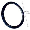 thumbnail image 4 of Taurus Constellation 14.5 Inch Printing PVC Leather Auto Accessories Steering Wheel Cover Car Wheel Covers, 4 of 6