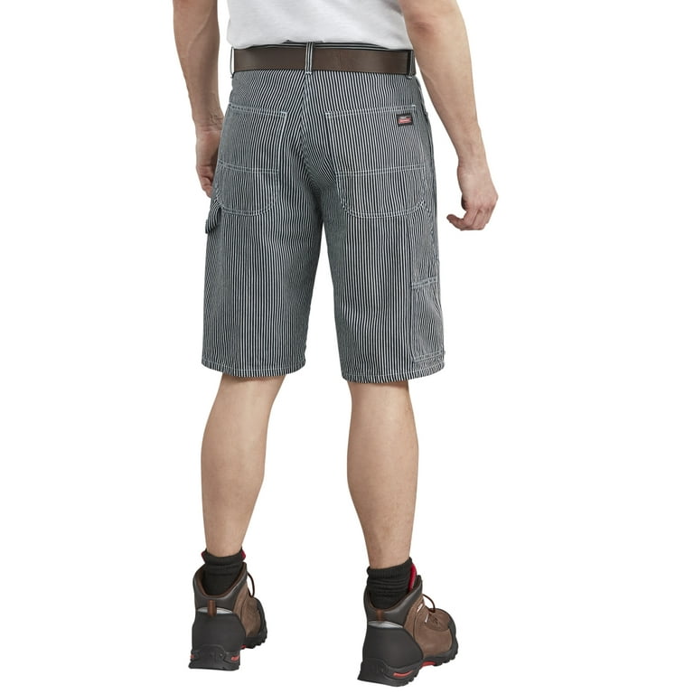 Men s 11 Hickory Stripe Carpenter Short Walmart