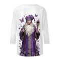 thumbnail image 4 of Womens Xmas Sweatshirts Crew Neck Blouses Tops Long Sleeve Christmas Tree Print Shirts Merry Christmas Clothes Trendy 2026 Clothe, 4 of 6