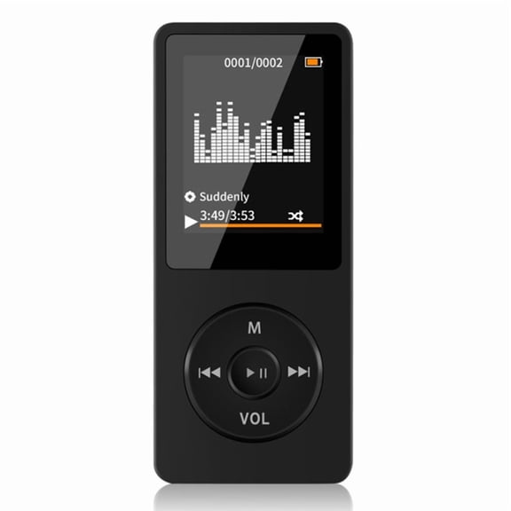 1.8 Inch Bluetooth MP3 Music Player Portable E-Book MP4 FM Radio 8GB Ultra-Thin Student MP3 Recorder