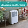 thumbnail image 3 of Hisense 25 Pint Dehumidifier in White - Energy Star, ADH25K26, 3 of 16
