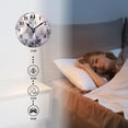 thumbnail image 3 of 12 Inch Wall Clock Battery Operated Silent Clock Decorative for Office, Kitchen, Outdoor, Living Room，Beautiful Horse with Cherry Blossom Elegant, 3 of 4