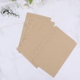 thumbnail image 2 of COOPHYA Unlined Refill Paper 320 Sheets Khaki A6 for Spiral Notebook Daily Use Office, 2 of 6