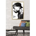 thumbnail image 2 of Tupac - Profile Wall Poster, 22.375" x 34", Framed, 2 of 3