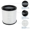 thumbnail image 3 of Filtro purificador de aire Flintar H13 True HEPA, paquete de 2 unidades SilverOnyx, 3 of 7