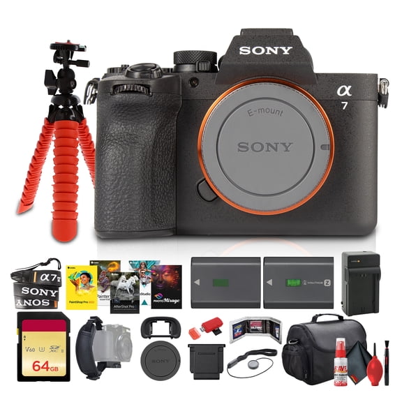 Sony Alpha A7 V Full-Frame Mirrorless Camera Body Starter Bundle (International Model)