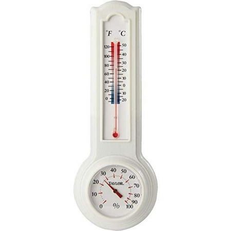 

TAYLOR Wall Thermometer with HUMIDIGUIDE- 5535E 6-Pack