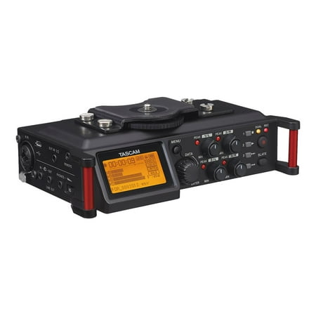 TASCAM - 4-Track Audio Recorder for Select DSLR Cameras - Black