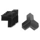 thumbnail image 1 of Table Corner Guards Child Safety Protector For Families With Kids Black PVC Anti-Collision 10Pcs, 1 of 2