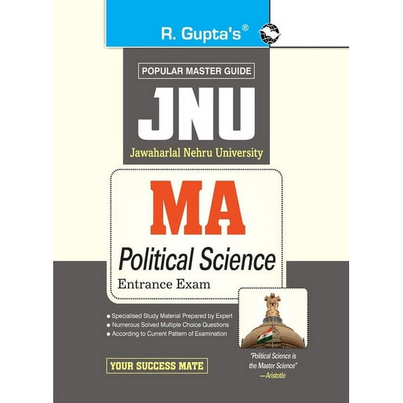Jnu: MA Political Science Entrance Exam Guide, (Paperback)