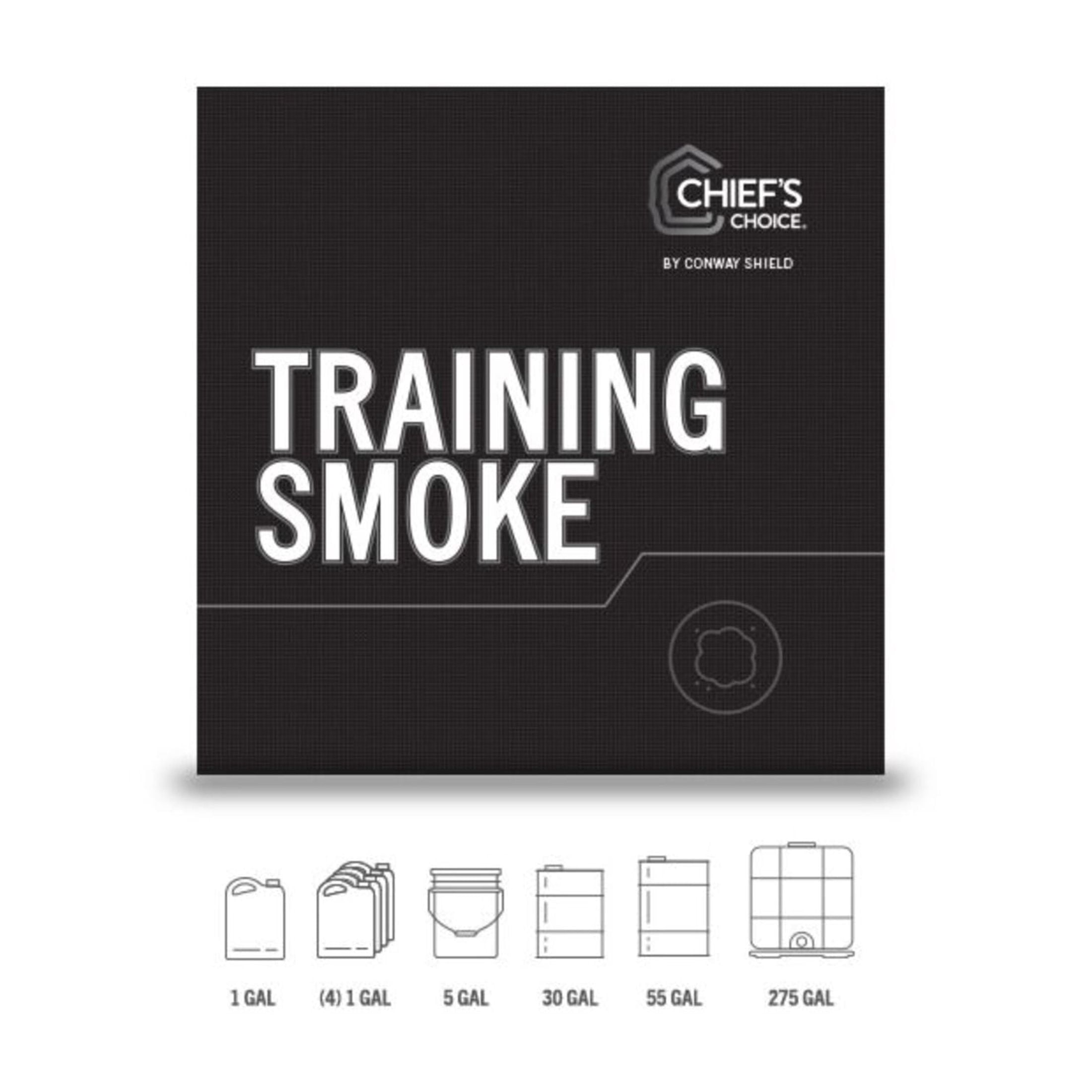 Chief's Choice Training Smoke Simulation Liquid, Long-Lasting Formula, 32 oz Jug