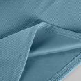thumbnail image 5 of GrmtClth Waffle Knit Polo Shirts for Men Lightweight Short Sleeve Tops Basic Collared T-Shirt Trend with Pocket Clothes Solid Light Blue 3XL, 5 of 5
