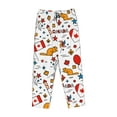 thumbnail image 4 of Kll Womens Canada Day Print Pajama Pants Soft Pajama Bottoms For Women Cozy Lounge Pants, 4 of 9