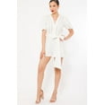 thumbnail image 5 of Crochet Detailed Fashion Romper - White, M, 5 of 7