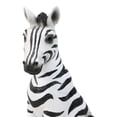thumbnail image 6 of Wildlife Nature Safari Savanna Equid Zebra Horse Foal Sitting Figurine, 6 of 9