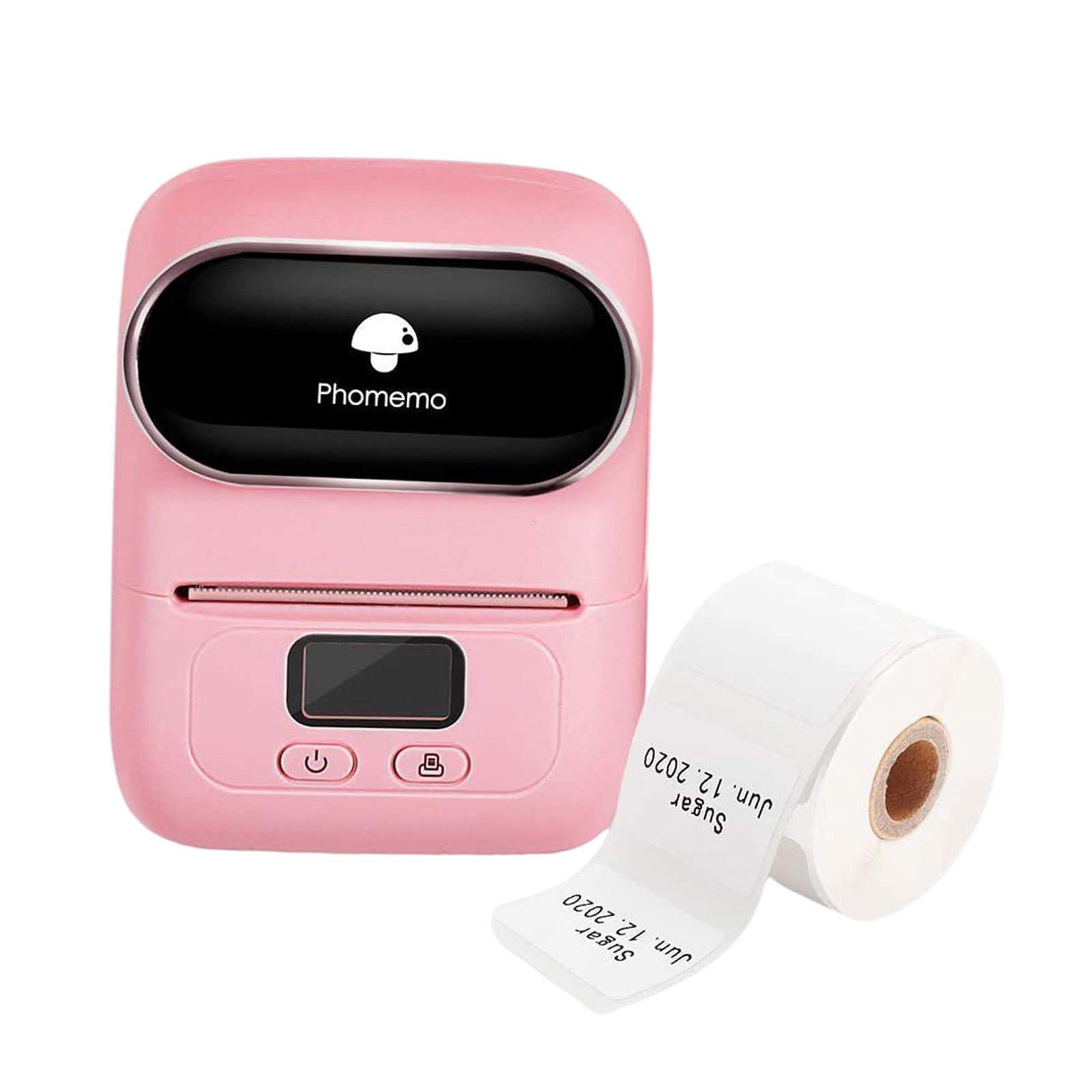 Impresora térmica inalámbrica Bluetooth Impresora de de imagen + 1 Rosa ...