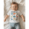 thumbnail image 4 of Argulvti T-Shirt d'Été pour Petits Garçons, Manches Courtes à la Mode, Col Rond, Imprimé de Lettres Dinosaure, 4 of 7
