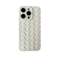thumbnail image 5 of Vintage Woven Pattern Mobile Phone Case, New Advanced Sense of Solid Color, Finewove, for IPHONE 15 Pro Max, for IPHONE 14, 13, 12 Pro, 5 of 6