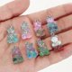 thumbnail image 2 of Gum Ch Pendant Glitter Resin Ch Gum Beads Charm Necklace Ch, 2 of 5