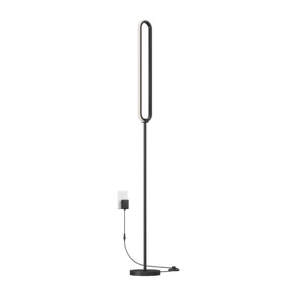 Artika Leni Modern Floor lamp, Matte Black
