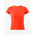 thumbnail image 2 of No Boundaries Fit Stretch Tee with Short Sleeves, Women's XS-XXXL, 2 of 5