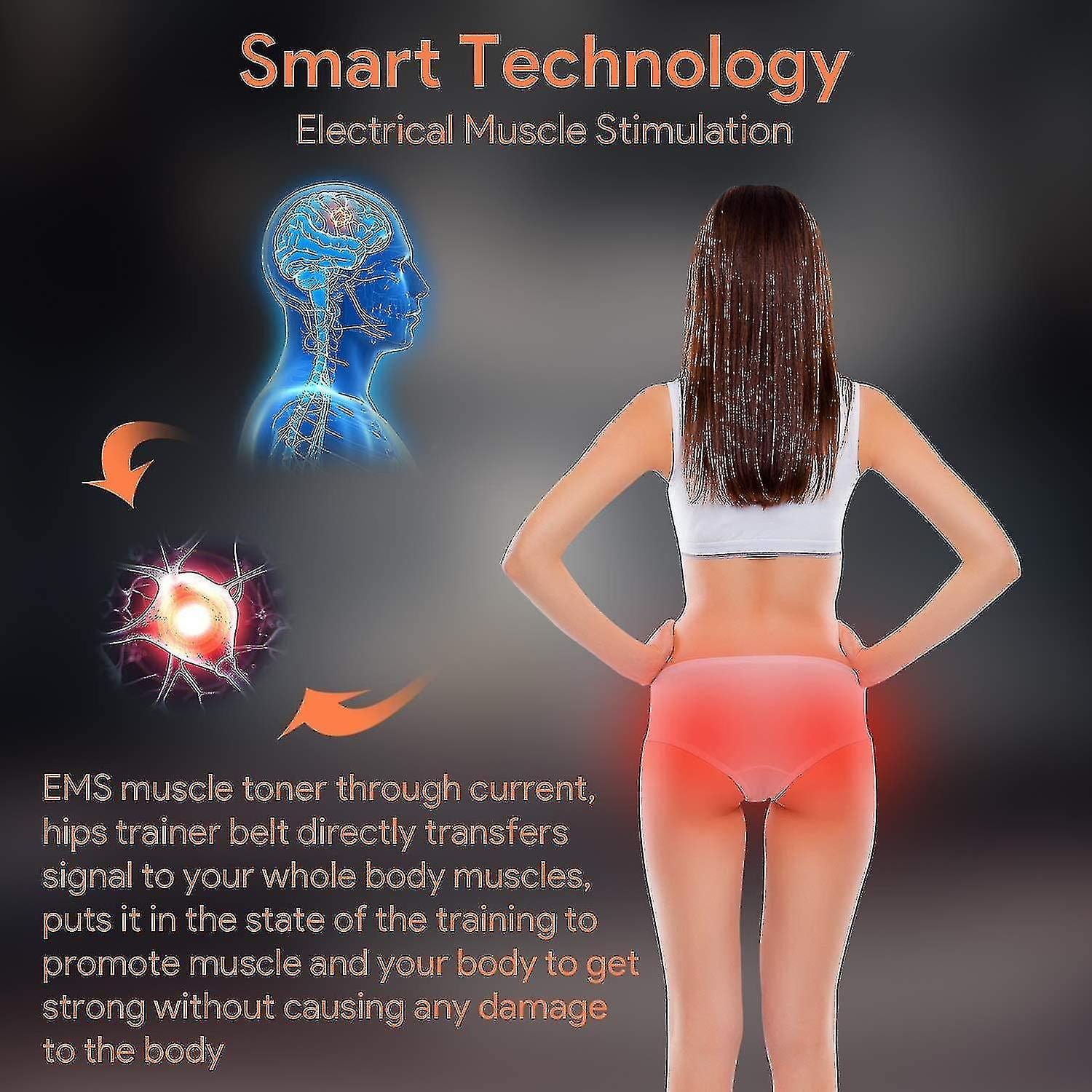 Butt Hips Trainer Muscle Toner Fitness Training Gear Home Office Ab Trainer Workout Equipment Machin Walmart