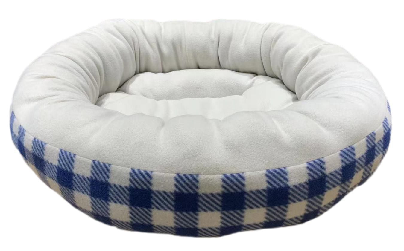 Pet Space Round Bed Red