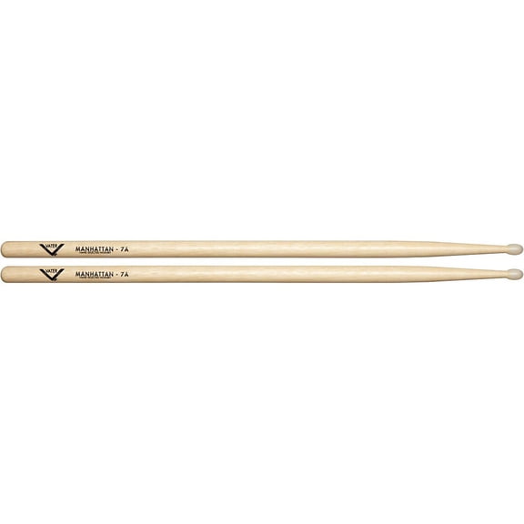 Vater VH7AN Manhattan Nylon Tip 7A Hickory Drumsticks
