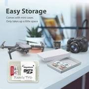 Gigastone 256GB Micro SD Card, Gaming Plus, A1 V30, for Nintendo Switch, High Speed 100MB/s, 4K Video Recording, compatible with Nintendo Switch Dash Cams GoPro Cameras