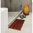 thumbnail image 3 of Teak Wood Bathroom Anti-slip Mat, 3 of 9