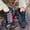 Black&Red, variant on [Sneakers] Outdoor Hiking Men'S Shoes, Cross-Country Mountain Breathable Low-Top Hiking Shoes, Rotating Button, Non-Slip, Shock-Absorbing Sports Casual Shoes