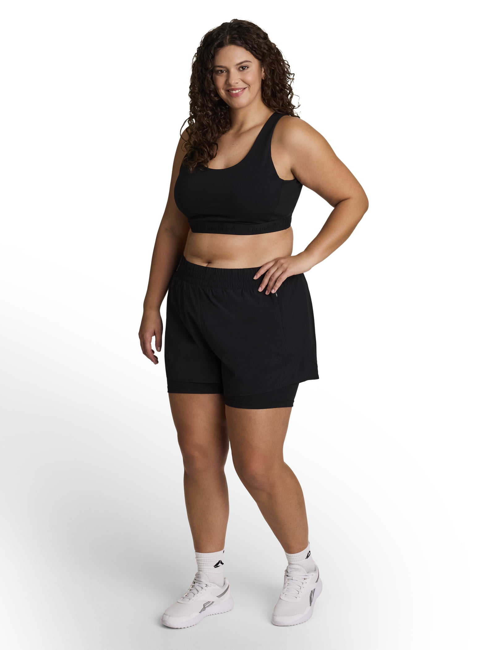 Reebok Women's On Pace with Compression Short, Sizes XS - 4X