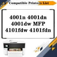 thumbnail image 2 of 148A W1480A Toner Cartridge, Compatible for HP 4001n 4001dn 4001dw MFP 4101fdw 4101fdn Printers【High Print Volume with Chip】, 2 of 7