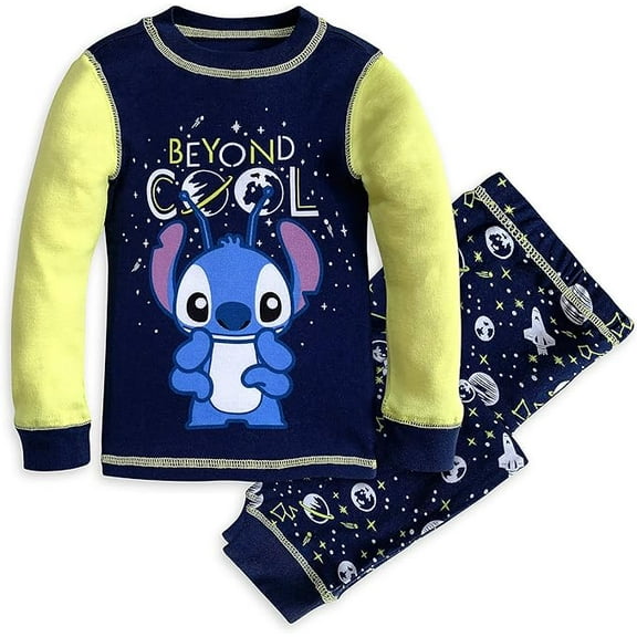 Disney Stitch PJ PALS for Boys, Size 4