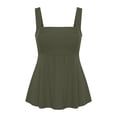 thumbnail image 6 of Noric Plus Size Tank Topss for Women Sleeveless Camisole Topss Casual Summer 2026 Babydoll Blouse, 6 of 8