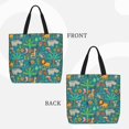 thumbnail image 2 of Balery Jungle Animals Bolsa de Mano para Mujeres con Cremallera, Bolsa de Gimnasio con Compartimentos, Bolsa para Laptop, Bolsa para Trabajo, 2 of 7