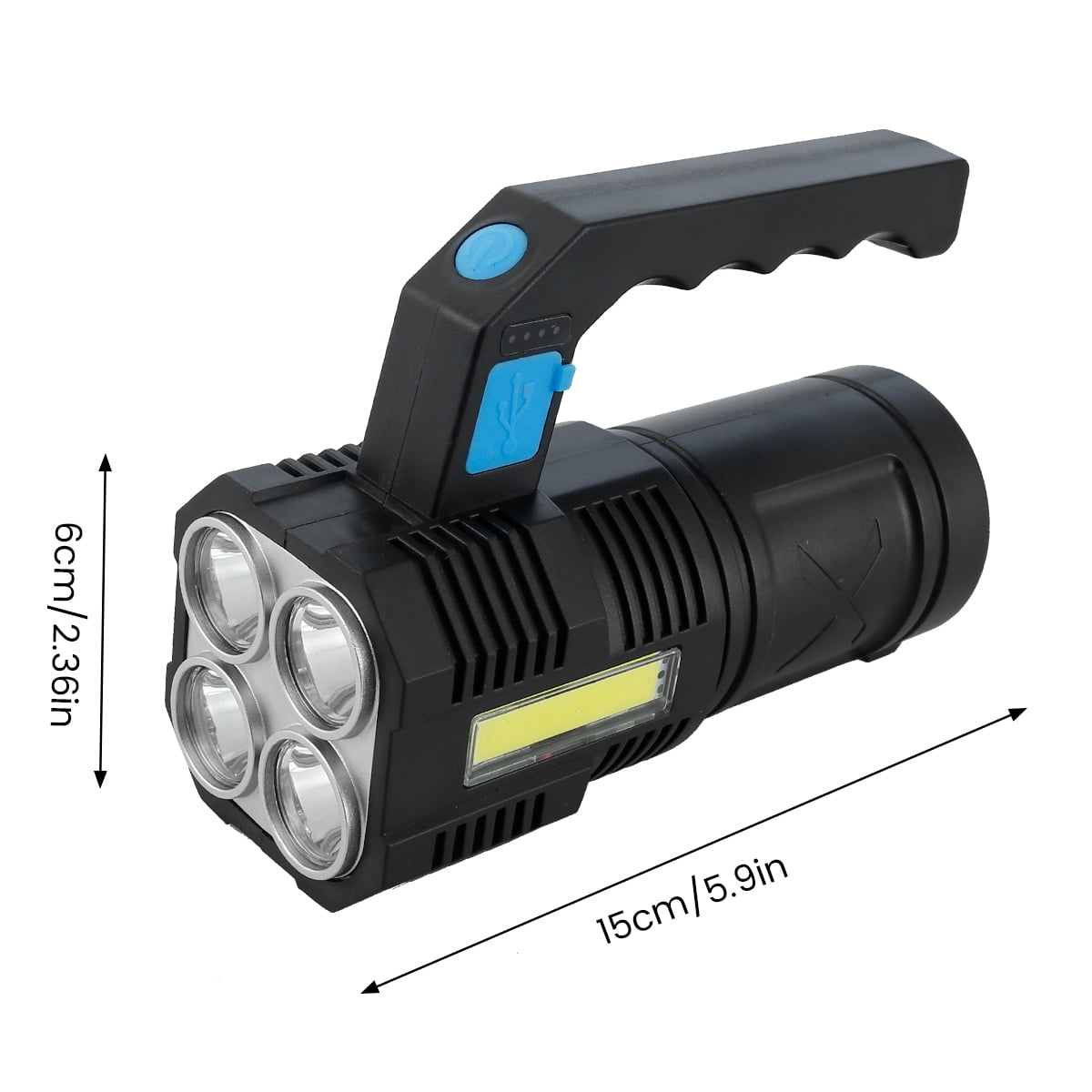 NEW 18 LED TORCH MULTI FUNCTION PORTABLE HANDHELD FLASHLIGHT SEARCHLIGHT CAMPING 